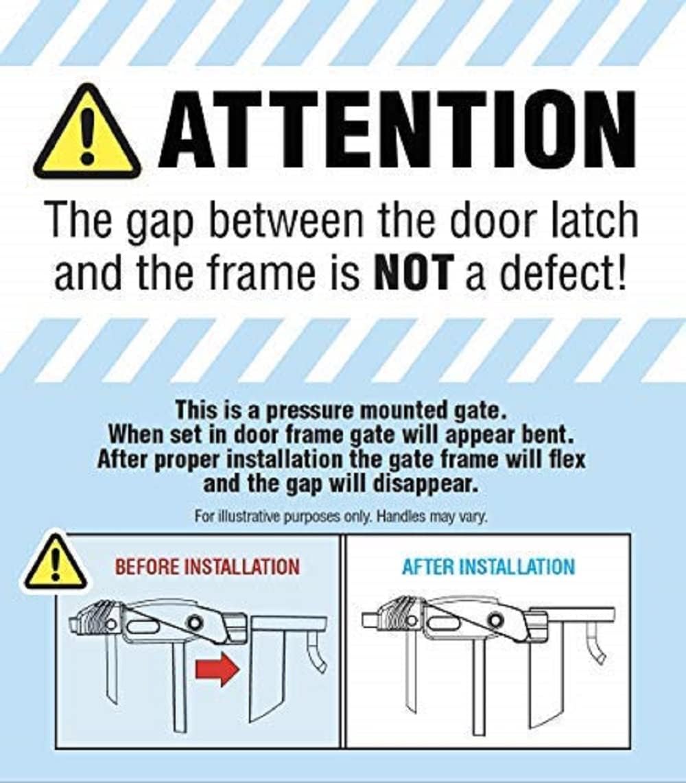 Easy Step 38.5-Inch (97.75Cm) Extra Wide Baby Gate, Award Winning Brand, Includes 6-Inch (15.25Cm) Extension Kit, 4 Pack Pressure Mount Kit and 4 Pack Wall Mount Kit