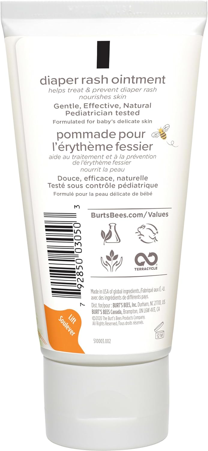 Baby Diaper Rash Ointment Maximum Strength, 40% Zinc Oxide, 100% Natural Origin, Pediatrician Tested, 85G