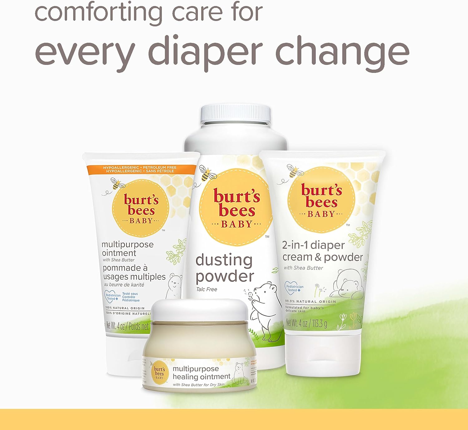 Baby Diaper Rash Ointment Maximum Strength, 40% Zinc Oxide, 100% Natural Origin, Pediatrician Tested, 85G
