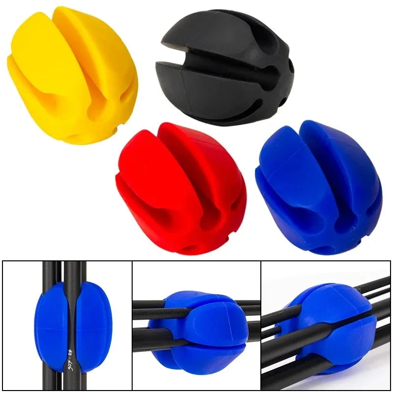 Fishing Tools Mini Protection Fishing Rod Fixed Ball Rod Ball Anti-Collision Rod Retractor Fishing Accessories Rod Stopper