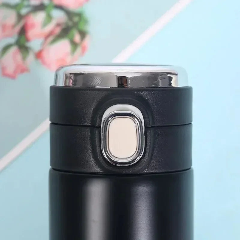 400ML Smart Thermos Stainless Steel Water Bottle Led Digital Temperature Display Coffee Thermal Mugs Intelligent Insulation Cups